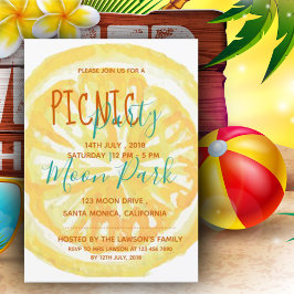 Convite de festas de Verão