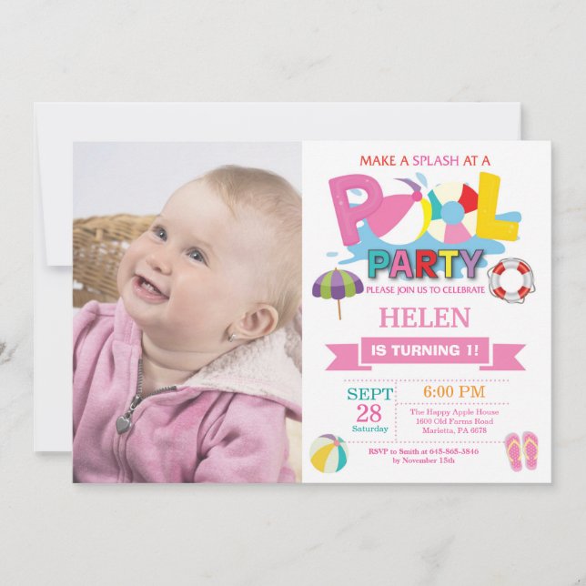 Convite de festas de Verão Escalha (Frente)