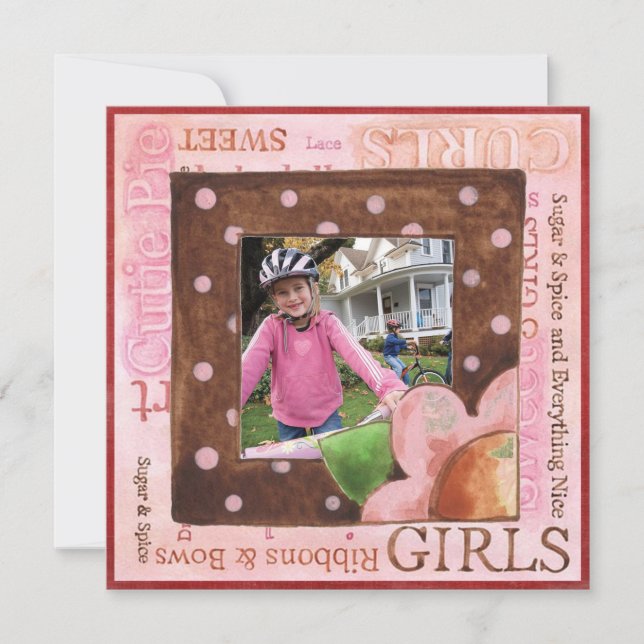 convite de festas do dia da adopção (Frente)