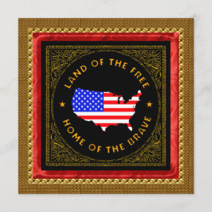 Convite de festas do Dia da Independência