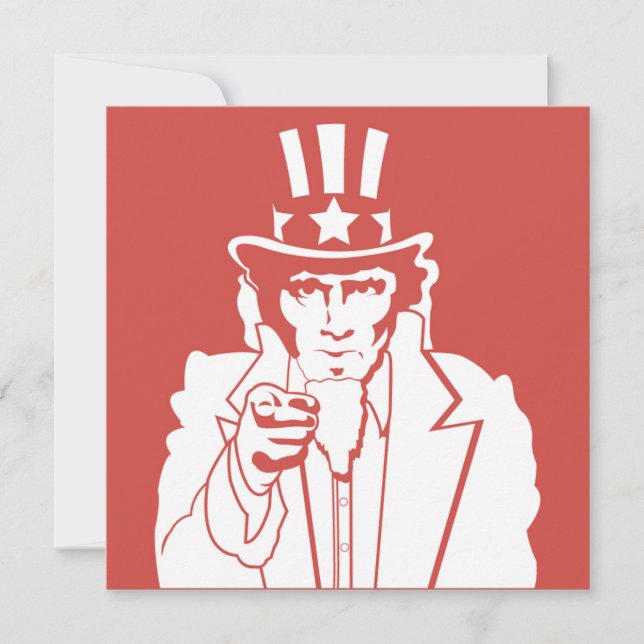 Convite de festas do Dia da Independência (Frente)