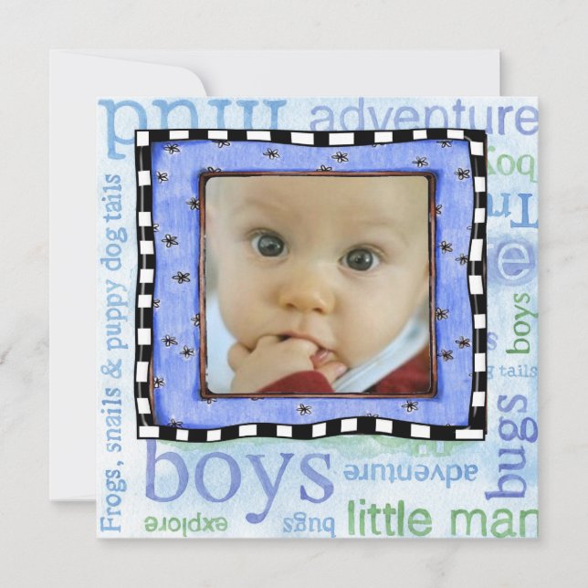 convite de festas do dia de adoção (Frente)