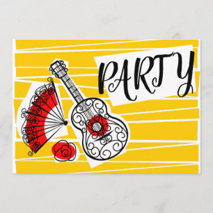 Convite de festas do Grupo de Souvenirs espanhol