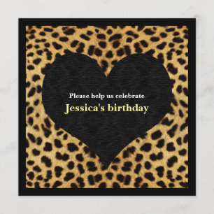 Convite de festas do impressão da chita