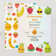 Convite de festas do primeiro primeiro aniversario