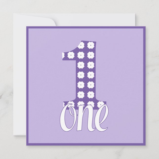 Convite de festas do roxo um (Frente)