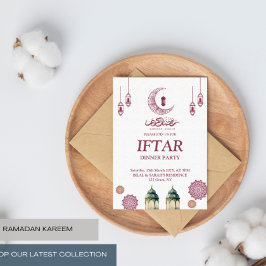 Convite de festas Elegante Ramadan Kareem Iftar