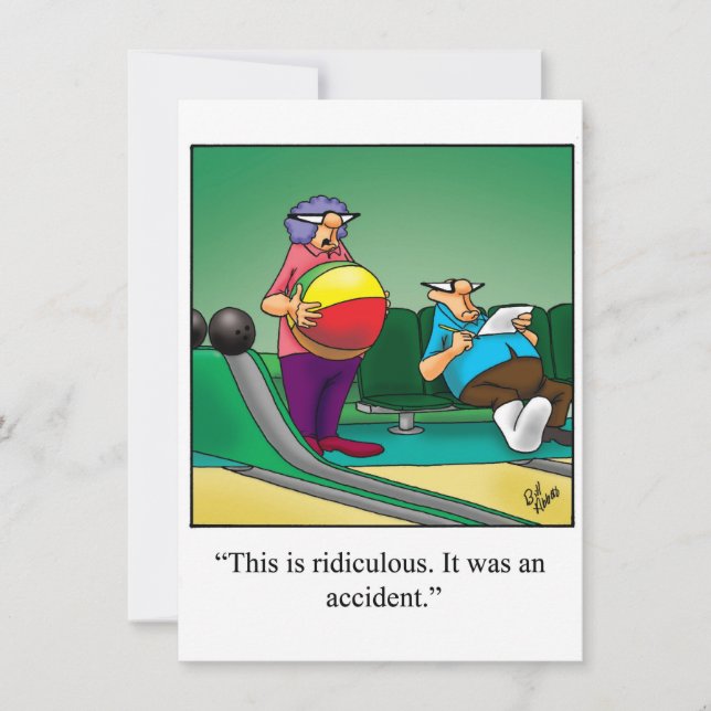 Convite de festas Engraçado (Frente)