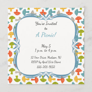 Convite de festas feito sob encomenda do