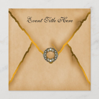 Convite de festas feito sob encomenda Jeweled do