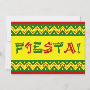 convite de festas fiesta
