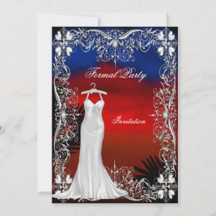 Convite de festas formal 2 do evento