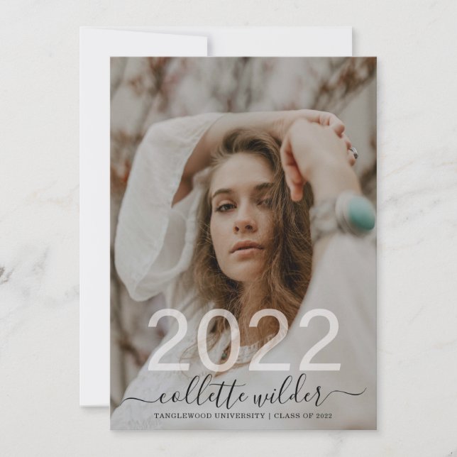 Convite de festas Graduação Foto 2022 (Frente)