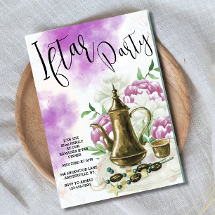 Convite de festas Iftar