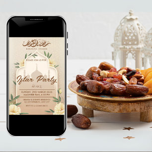 Convite de festas Iftar