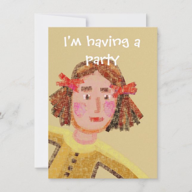 Convite de festas infantil (Frente)