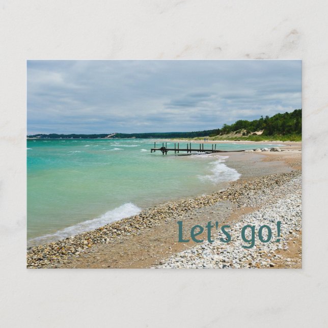 Convite de festas lago (Frente)