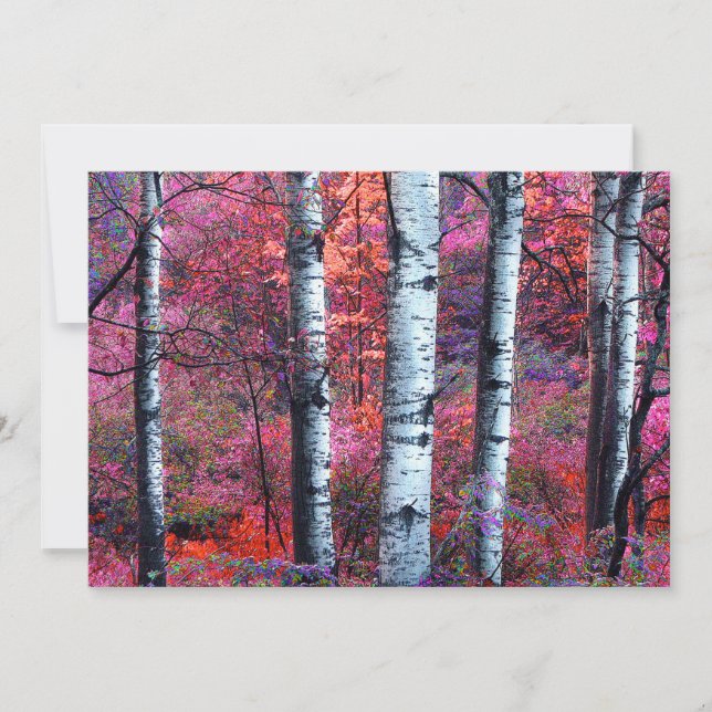 Convite de festas mágico do solstício de verão da (Frente)