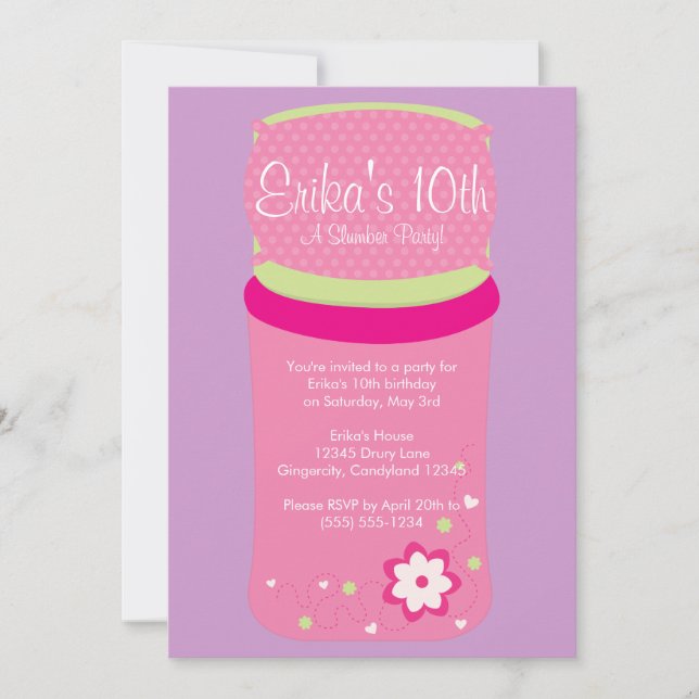 Convite de festas para Meninos (Frente)