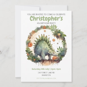 Convite de festas personalizado