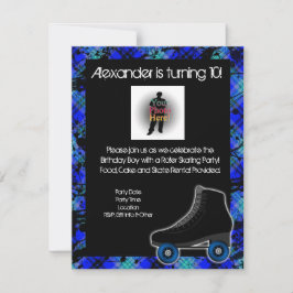 Convite de festas Personalizado de Rastreio