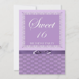 Convite de festas Personalizado Sweet 16