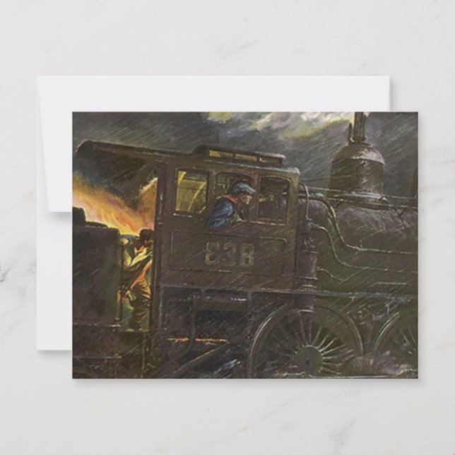 Convite de festas RR da aposentadoria que Stoking (Frente)