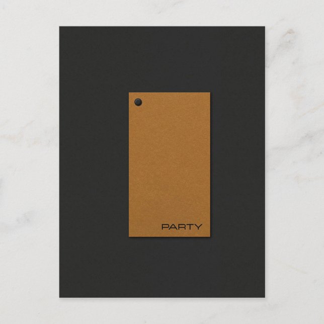 Convite de festas sacudir (Frente)