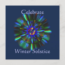 Convite de festas Solstício de inverno