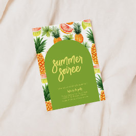 Convite de festas Summer Soiree