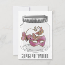 Convite de festas surpresa