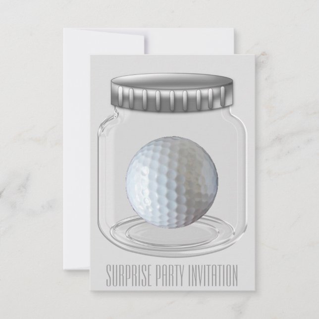 Convite de festas surpresa (Frente)