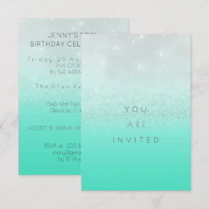 Convite de festas Surpresa Silver