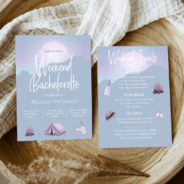 Convite de Fim de Semana de Festa de solteira de C