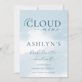 Convite de Fim de Semana de Nove Bachelorette Clou