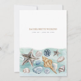 Convite de Fim de Semana de Solteira na Praia Trop