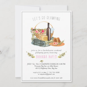 Convite de Fim de Semana para Campos de Glamping e