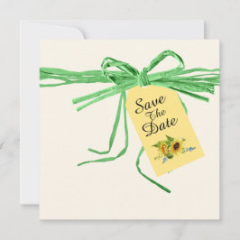 Convite de Fita e Girassóis para Todas as Ocasiões