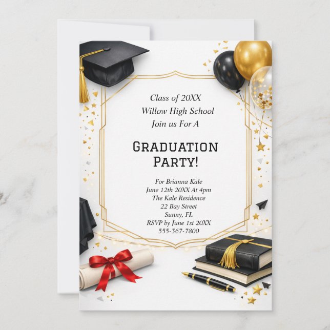 Convite de Formatura (Frente)