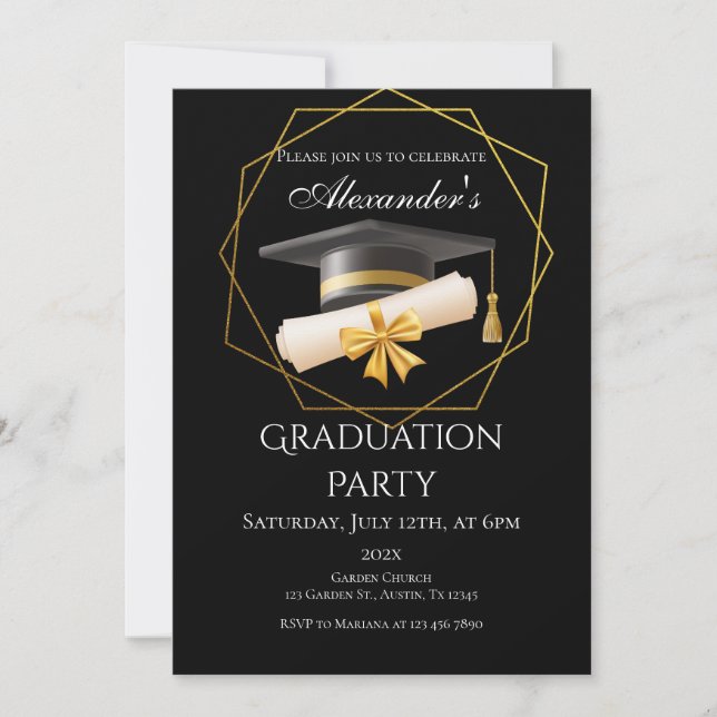 Convite de Formatura (Frente)