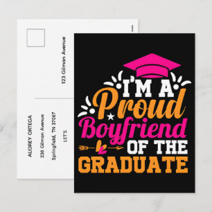 Convite de Formatura com Caligrafia Moderna Simple