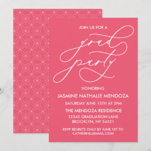 CONVITE DE FORMATURA COM CALIGRAFIA SIMPÁTICA E CA