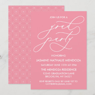 CONVITE DE FORMATURA COM CALIGRAFIA SIMPÁTICA E CA