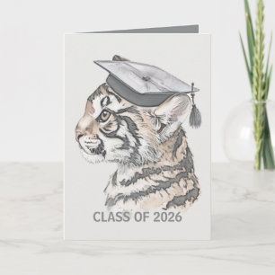 Convite de Formatura com Código QR do Tigre Adicio