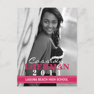Convite de Formatura com Foto Personalizada de Fra