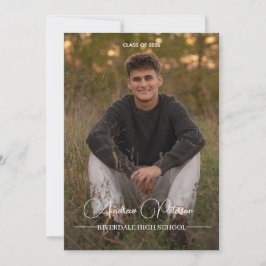 Convite de Formatura com Foto, turma de 2026