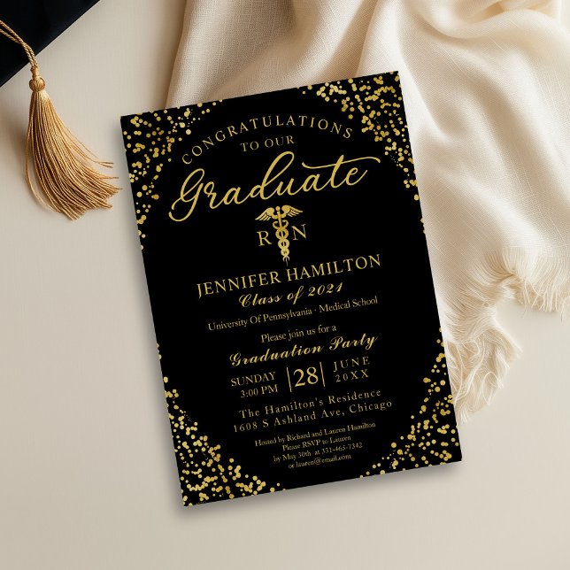 Convite de Formatura da Escola de Enfermagem Médic (Criador carregado)
