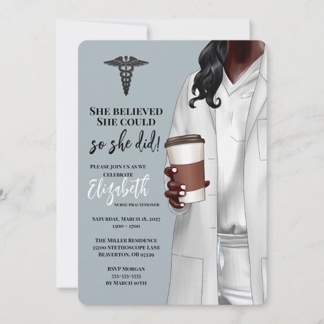 Convite de formatura da escola de medicina de jale (Frente)