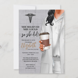 Convite de formatura da escola de medicina de jale
