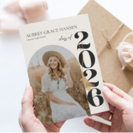 Convite de Formatura da Turma de 2026 da Modern Ar